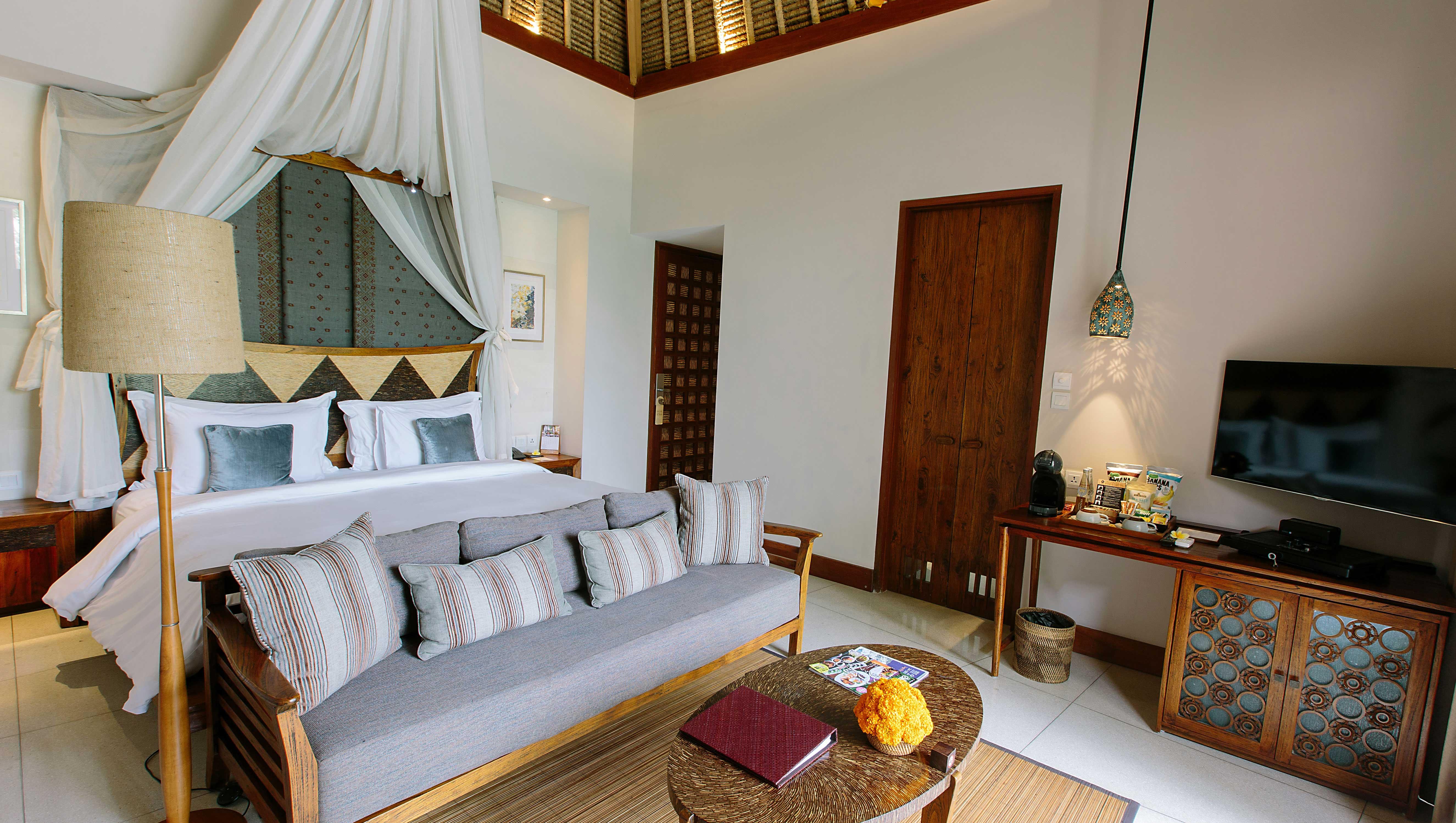Tejaprana Resort & Spa Ubud  Ngoại thất bức ảnh A bedroom at the resort