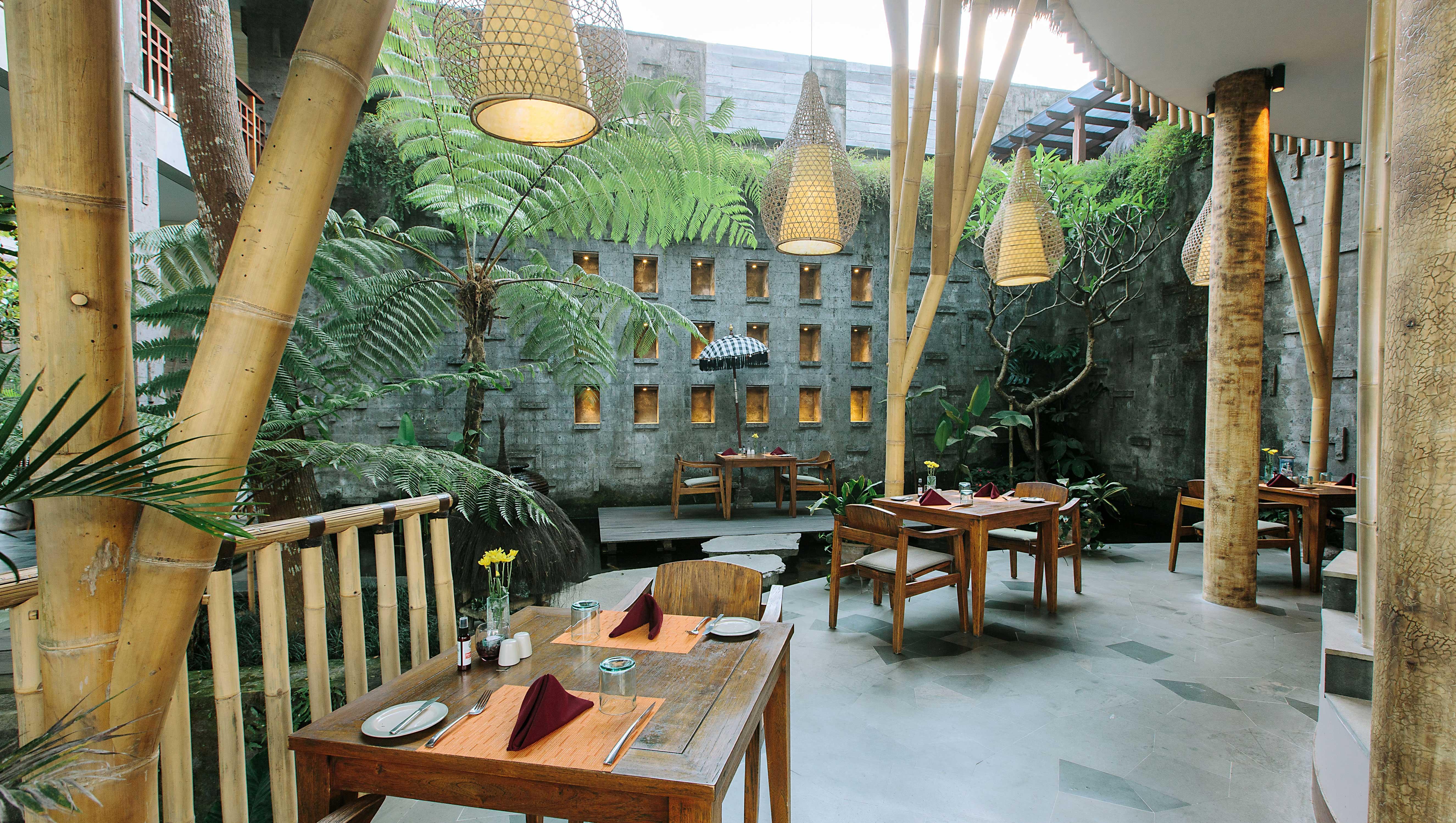Tejaprana Resort & Spa Ubud  Ngoại thất bức ảnh The restaurant