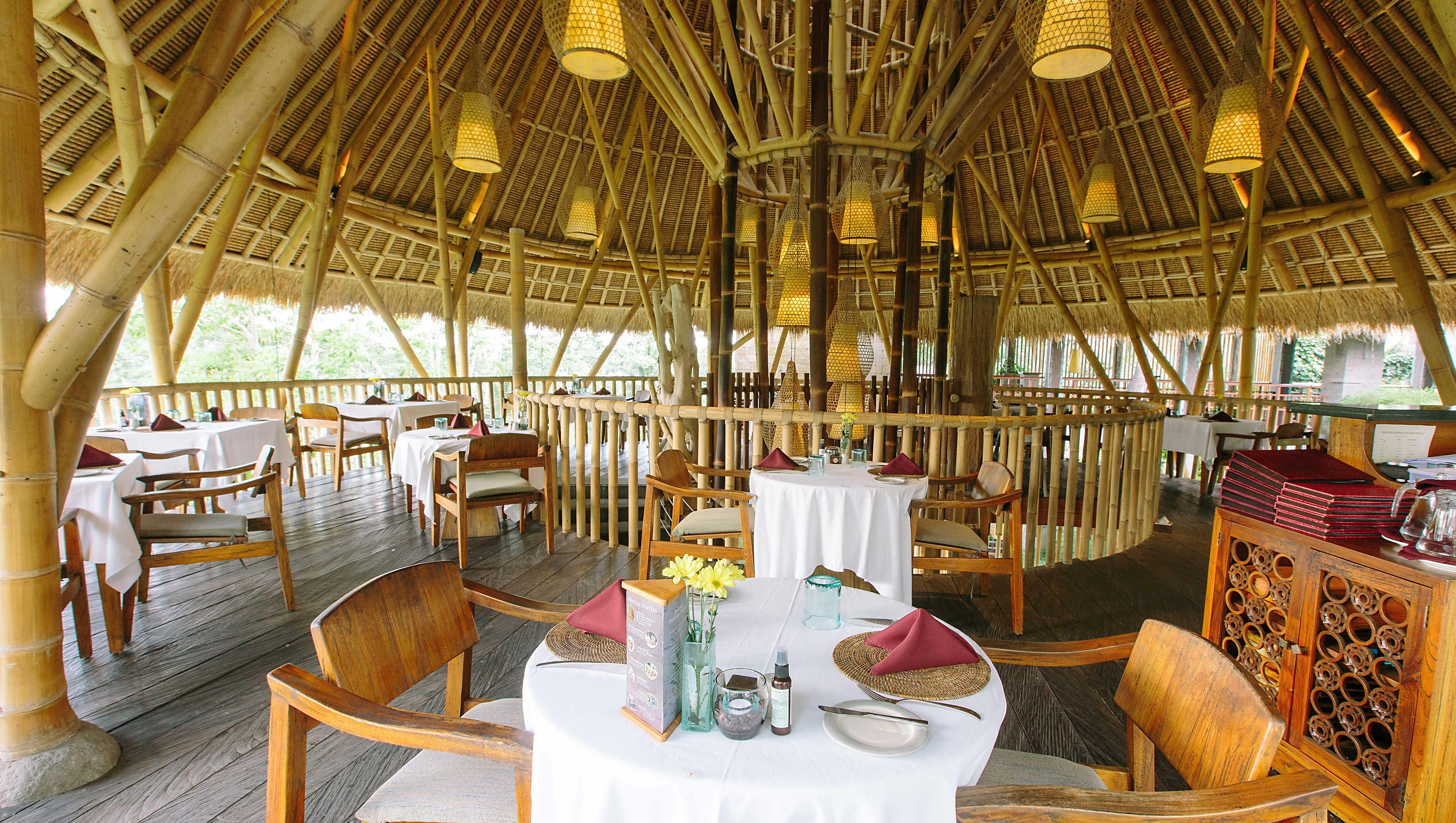 Tejaprana Resort & Spa Ubud  Ngoại thất bức ảnh The restaurant at the resort