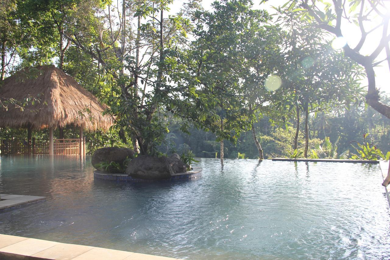 Tejaprana Resort & Spa Ubud  Ngoại thất bức ảnh The resort's swimming pool